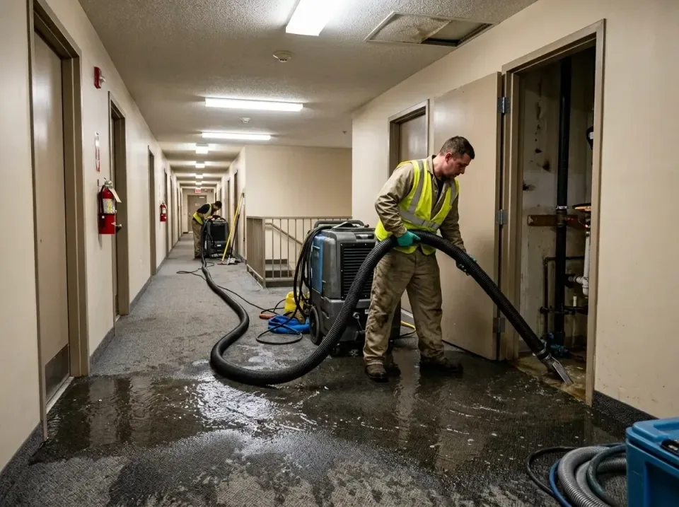 multi-unit-apartment-hallway-f-005 — frequently asked questions, Emergency Burst Pipe Water Extraction & Removal in Grayson,…